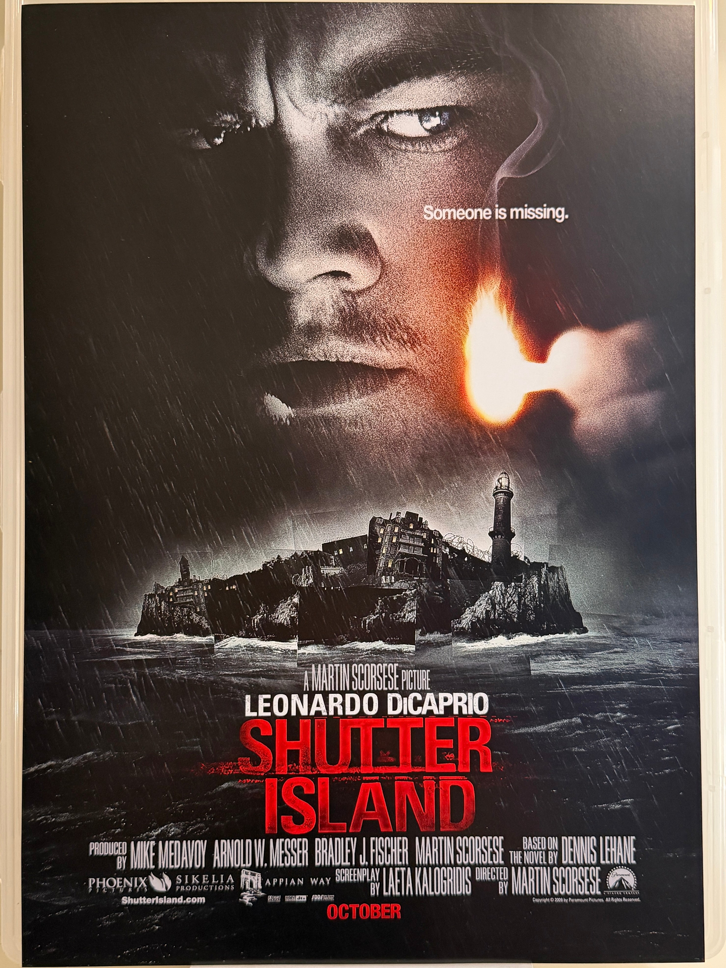 Shutter Island《不赦島》A3 電影海報 Movie Poster