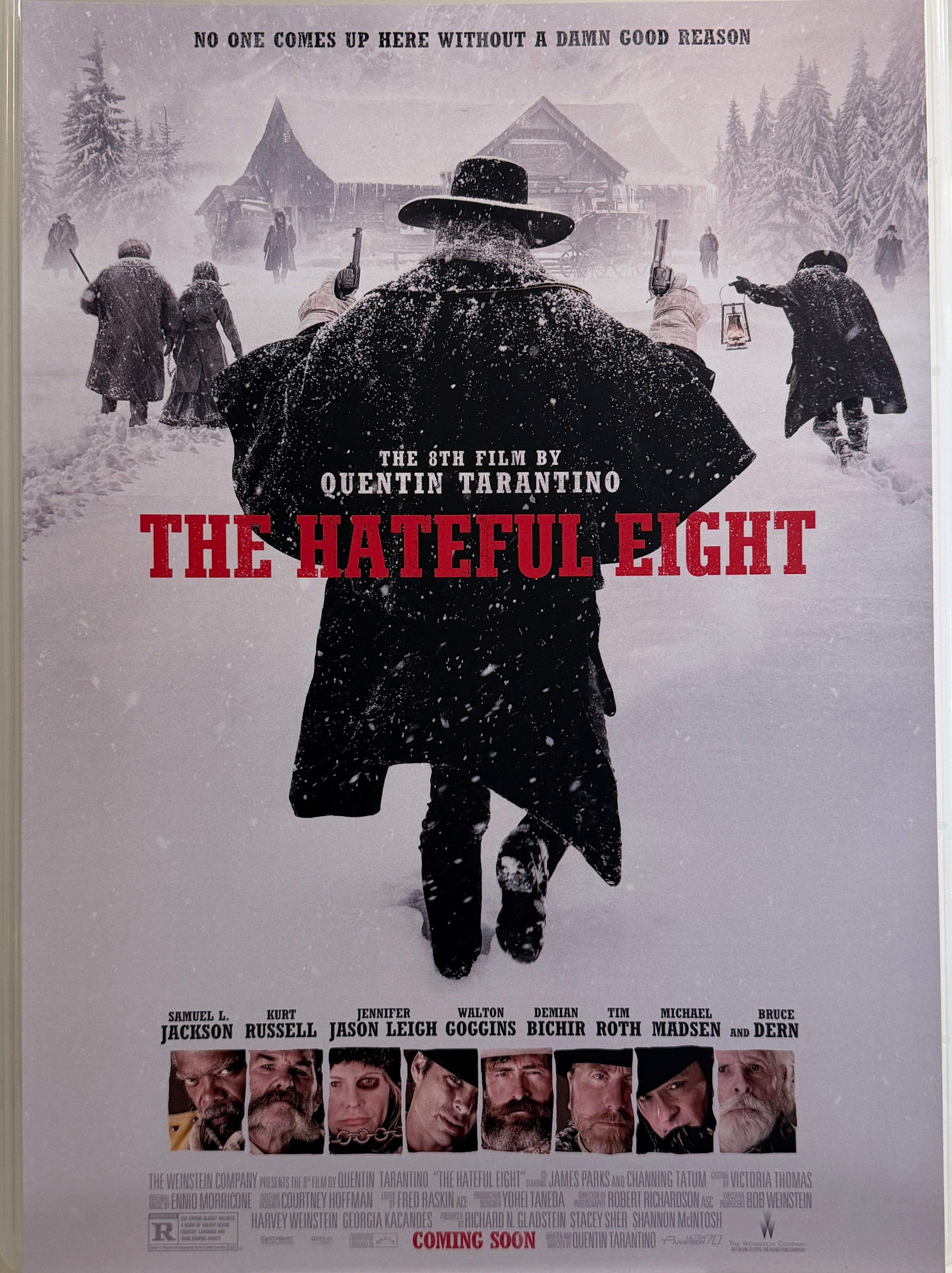 The Hateful Eight 《冰天血地8惡人》A3 電影海報 Movie Poster
