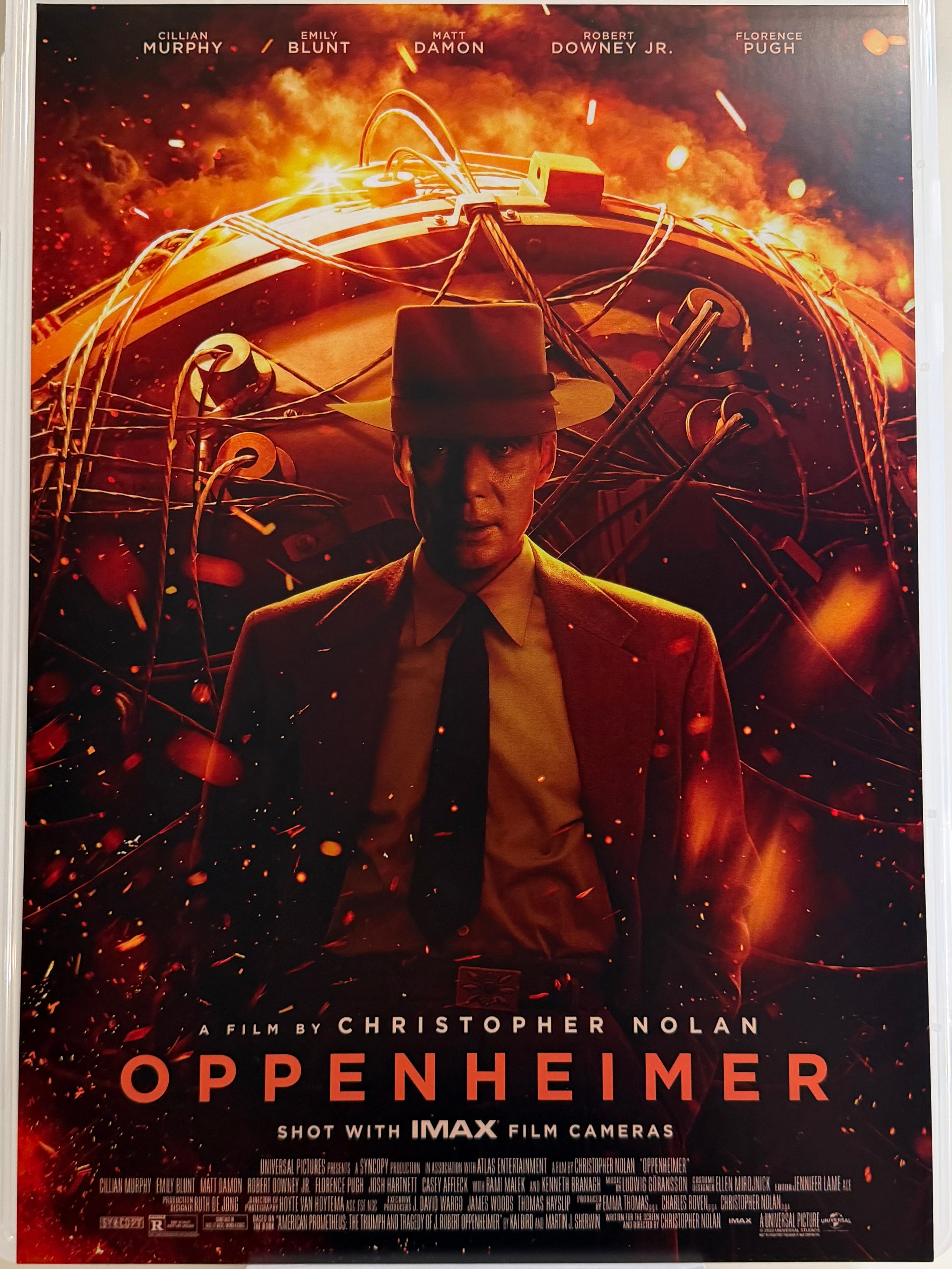Oppenheimer《奧本海默》A3 電影海報 Movie Poster