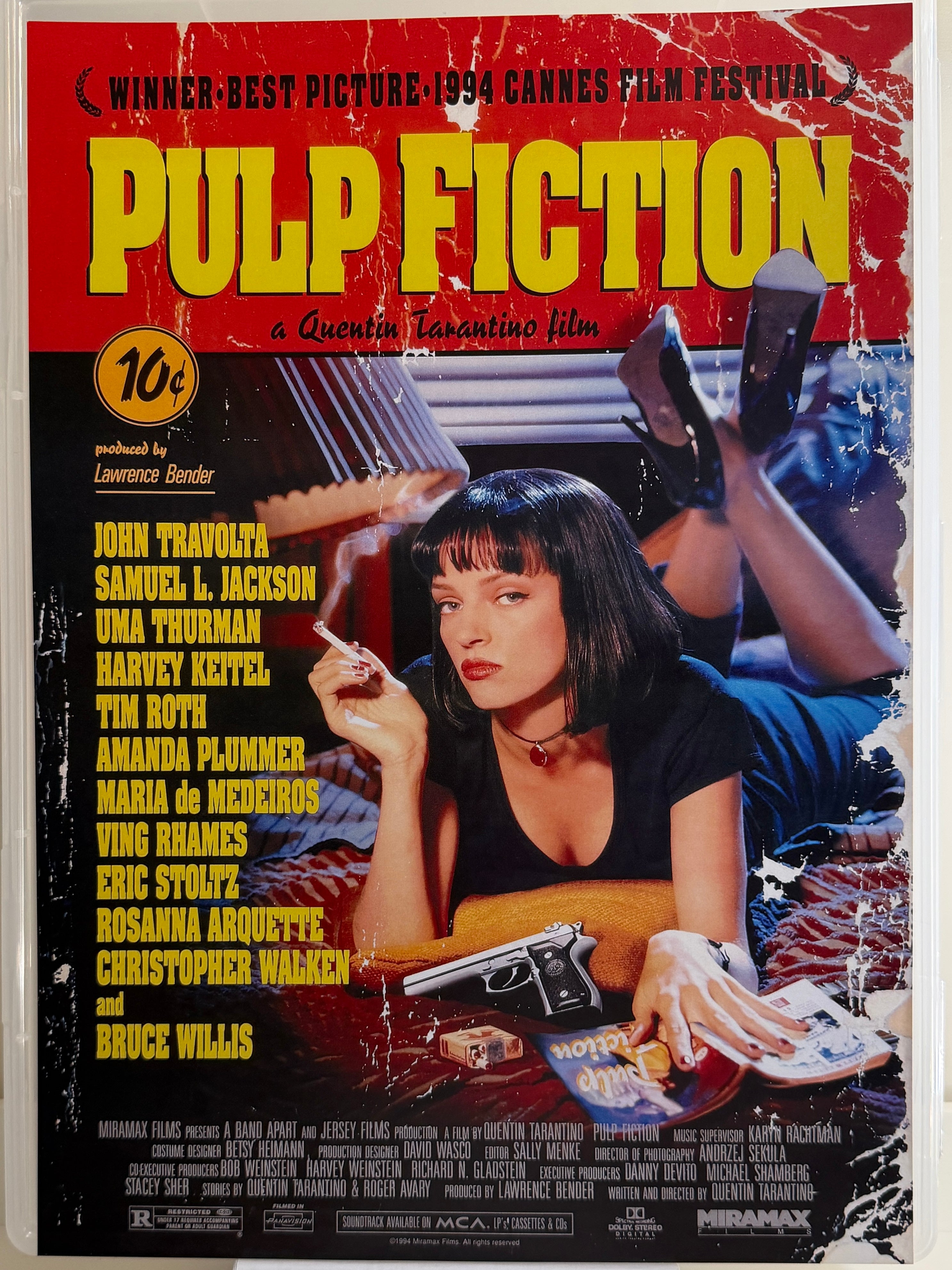 Pulp Fiction《危險人物》A3 電影海報 Movie Poster