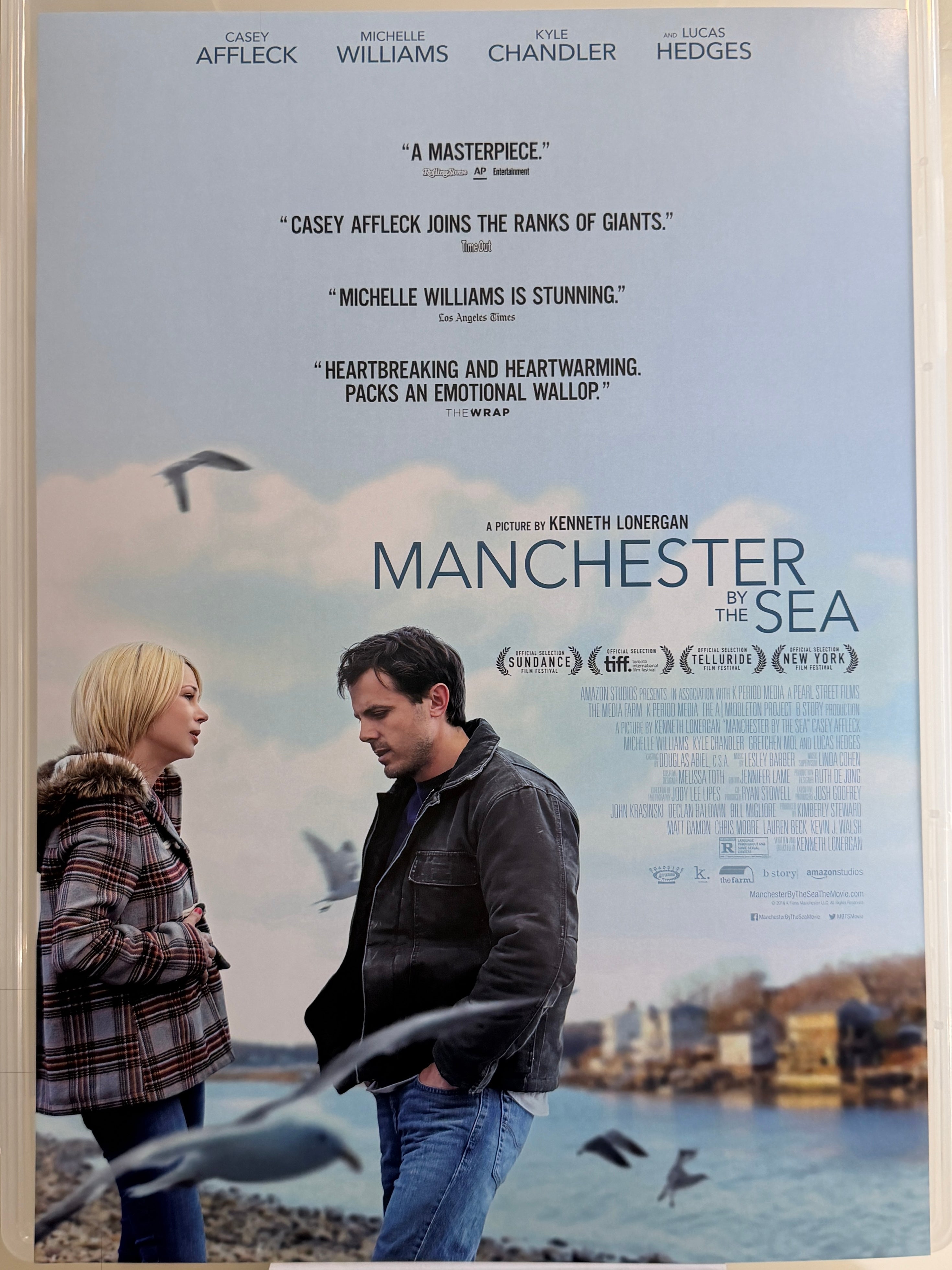 Manchester by the Sea 《情繫海邊之城》A3 電影海報 Movie Poster