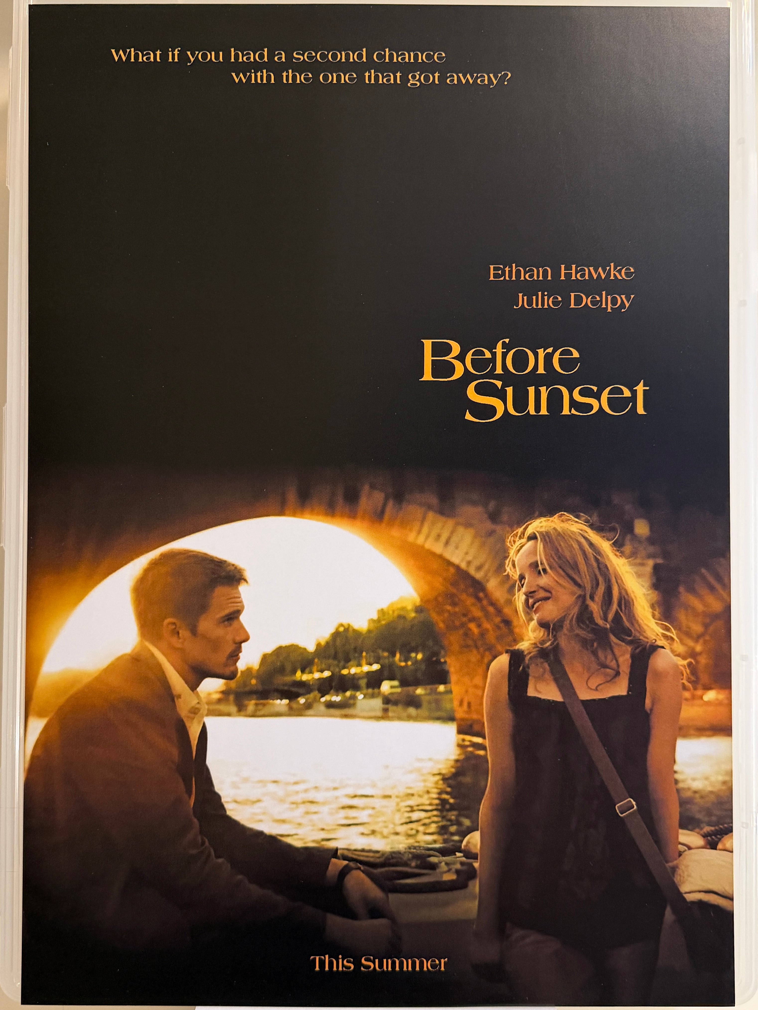 Before Sunset《日落巴黎》A3 電影海報 Movie Poster