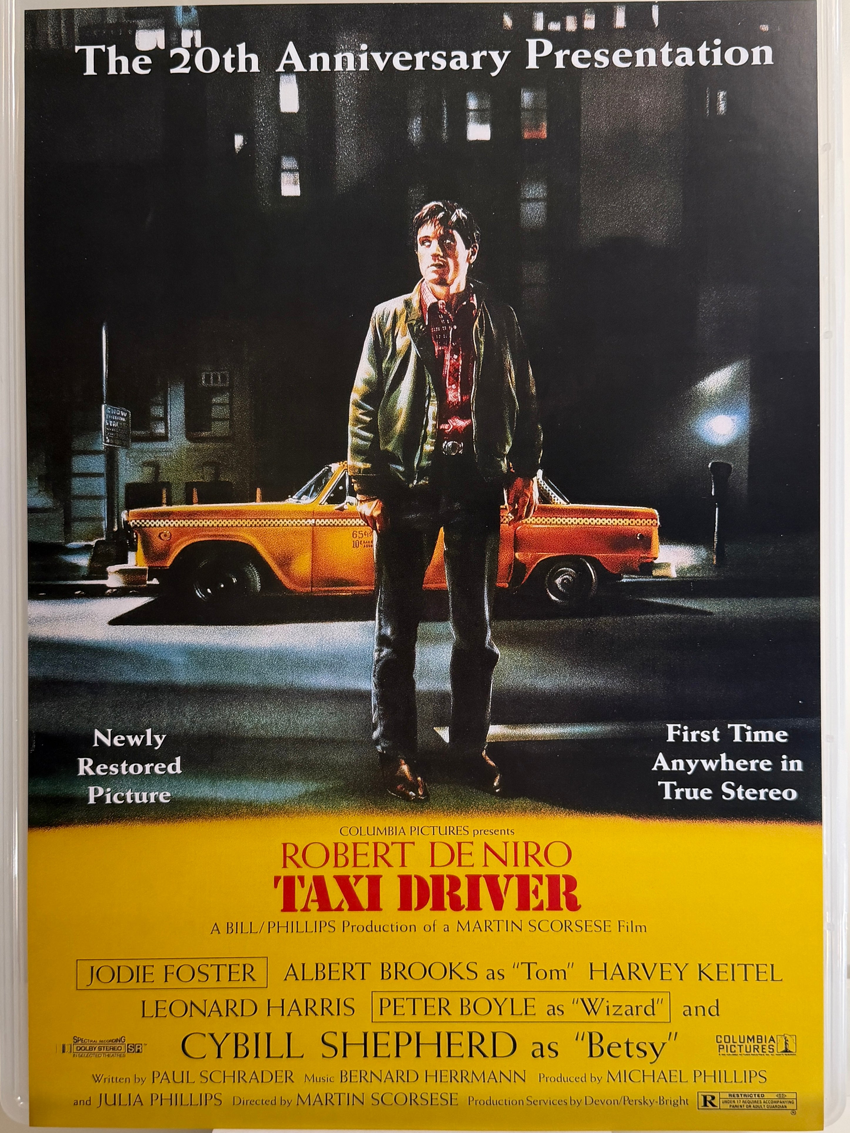 Taxi Driver《的士司機》A3 電影海報 Movie Poster