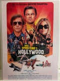 《從前，有個荷里活》Once Upon a Time in... Hollywood (2019) 香港 HK A3電影海報 Movie Poster - 導演 Quentin Tarantino 主演 Leonardo DiCaprio、Brad Pitt、Margot Robbie