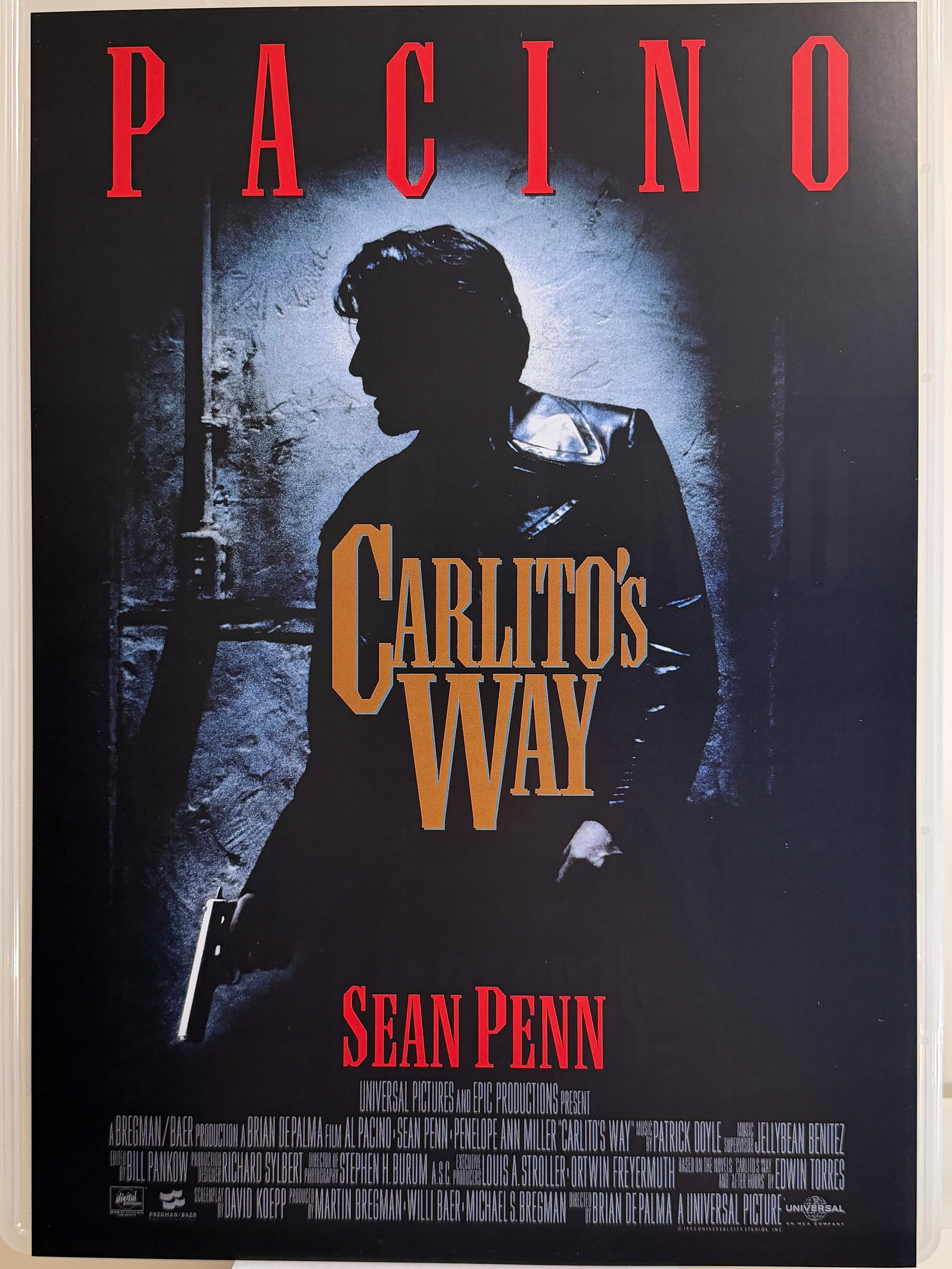 Carlito's Way《情梟的黎明》A3 電影海報 Movie Poster