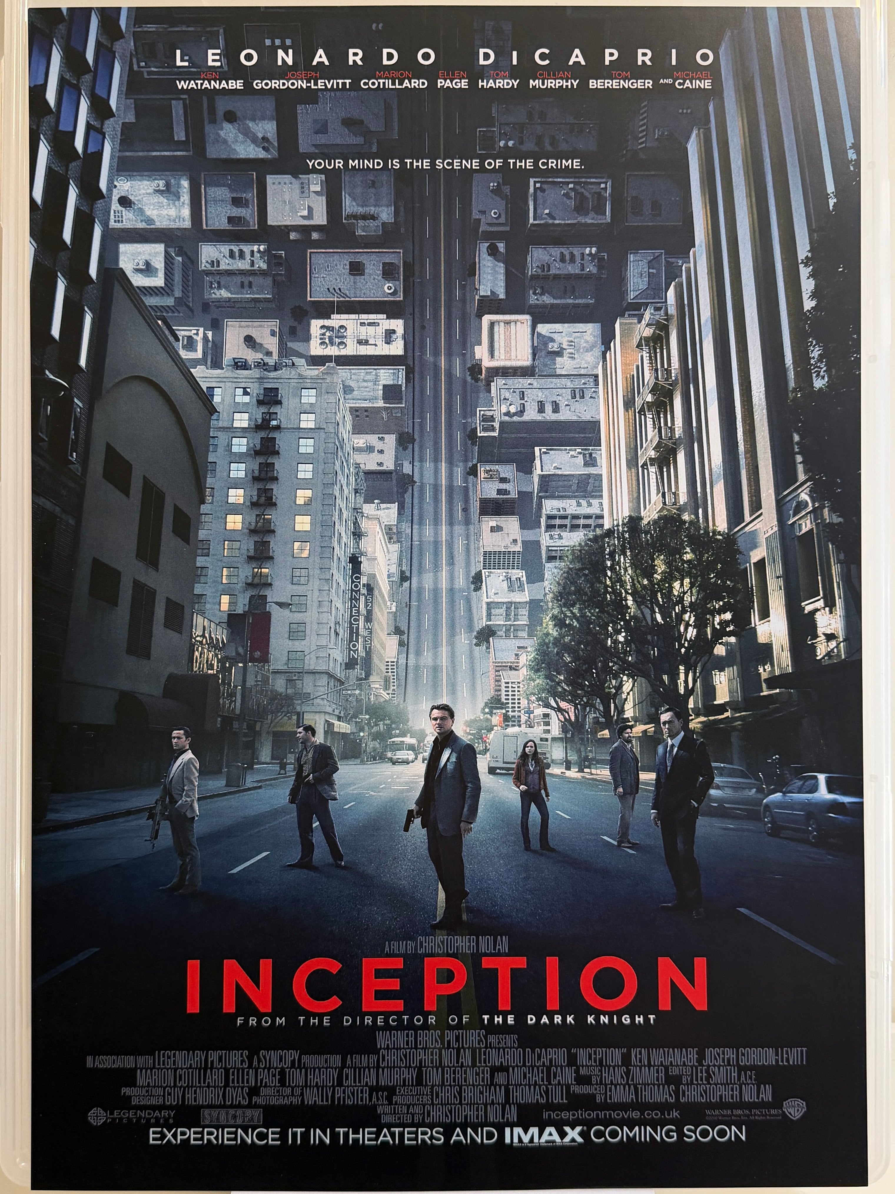 Inception《潛行凶間》A3 電影海報 Movie Poster