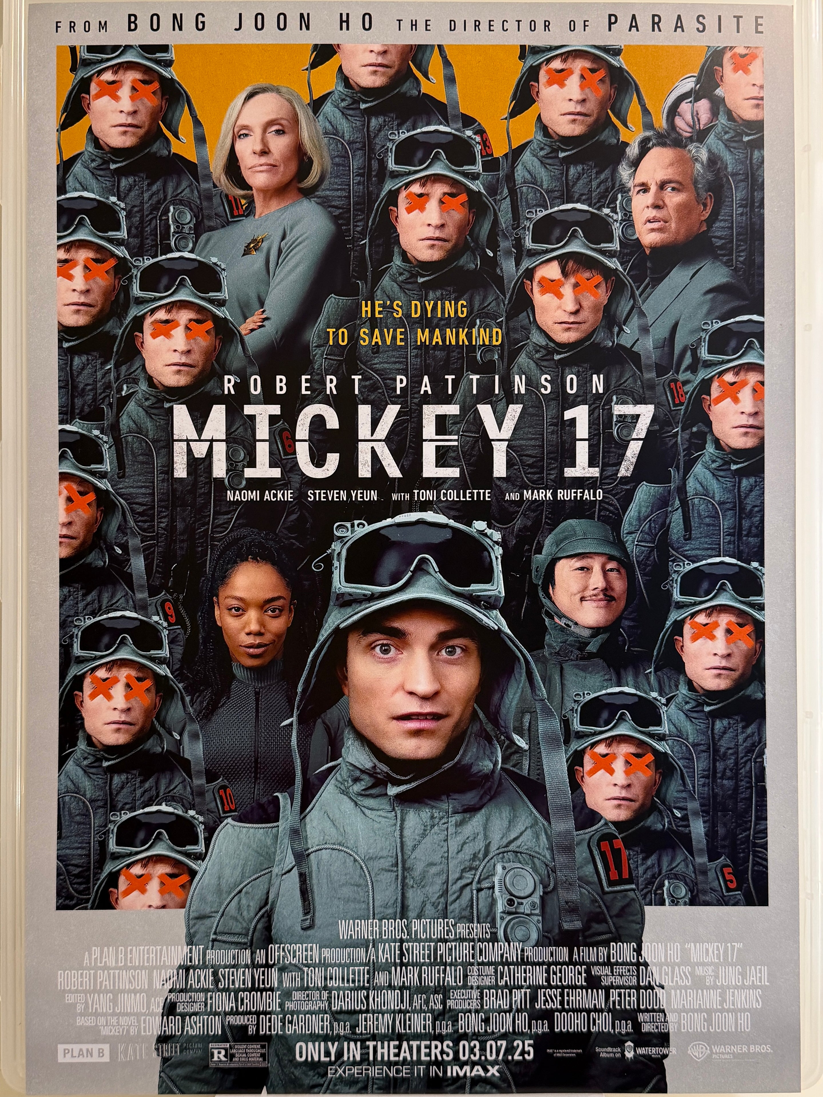 Mickey 17《米奇17號》A3 電影海報 Movie Poster