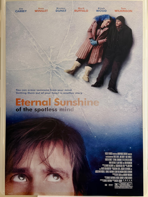《無痛失戀》Eternal Sunshine of the Spotless Mind (2004) 香港 HK A3電影海報 Movie Poster - 導演 Michel Gondry 主演 Jim Carrey & Kate Winslet