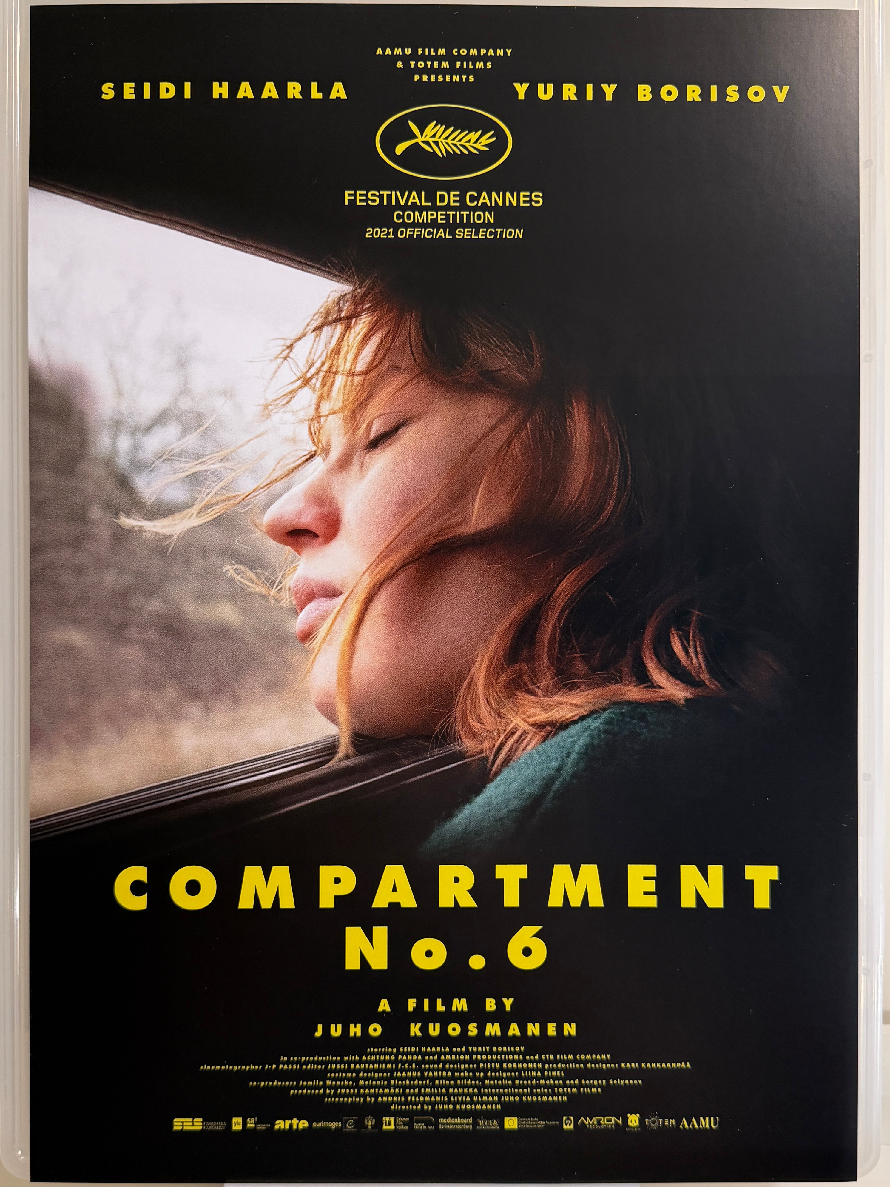 Compartment No.6《情留六號車廂》A3 電影海報 Movie Poster