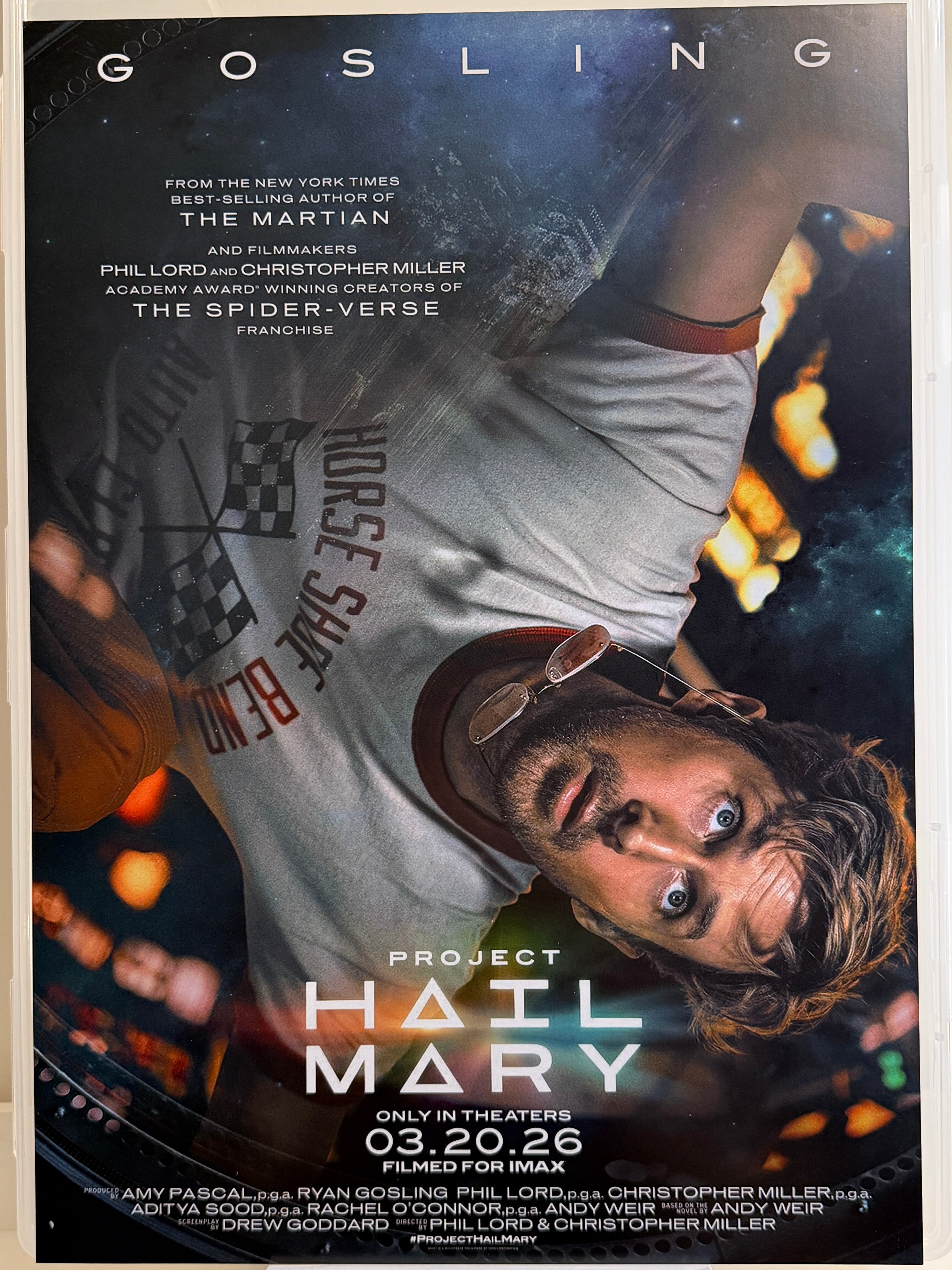 Project Hail Mary《末日聖母號》A3 電影海報 Movie Poster
