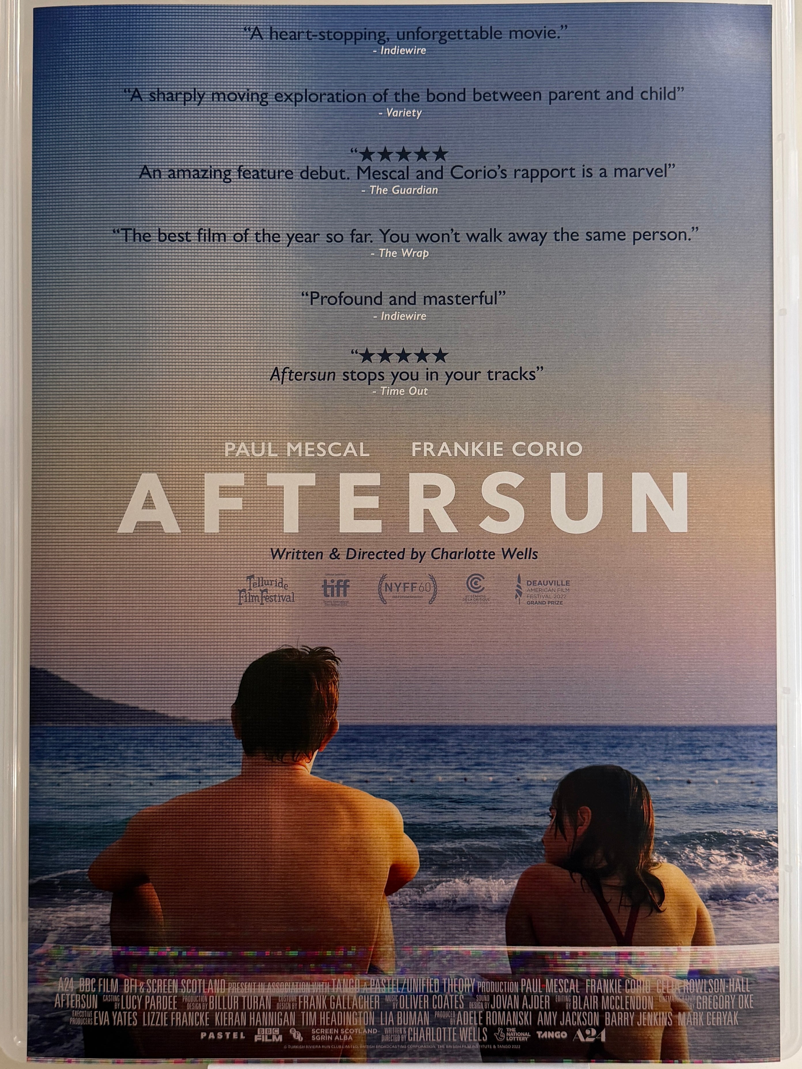 [B款] Aftersun《日麗》A3 電影海報 Movie Poster